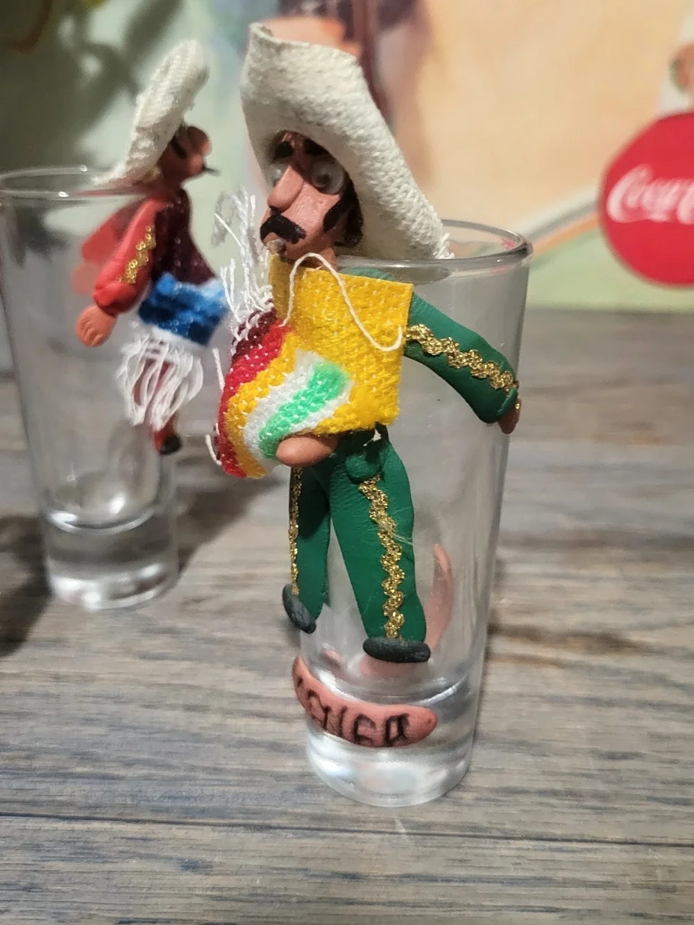 Viva Mexico Gag Shot Glasses